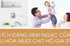 Lợi ích của điều hòa multi Daikin cho hộ gia đình